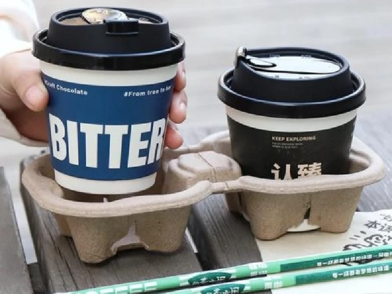 Complete Set Cup, Lid, Sleeve, Straw, and Cup Holder