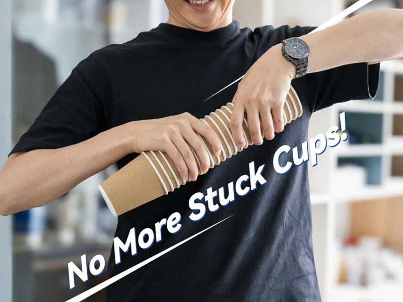 No more stuck cups